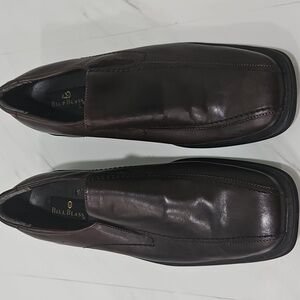 Mens Bill Blass Brown Leather Loafers. 11M